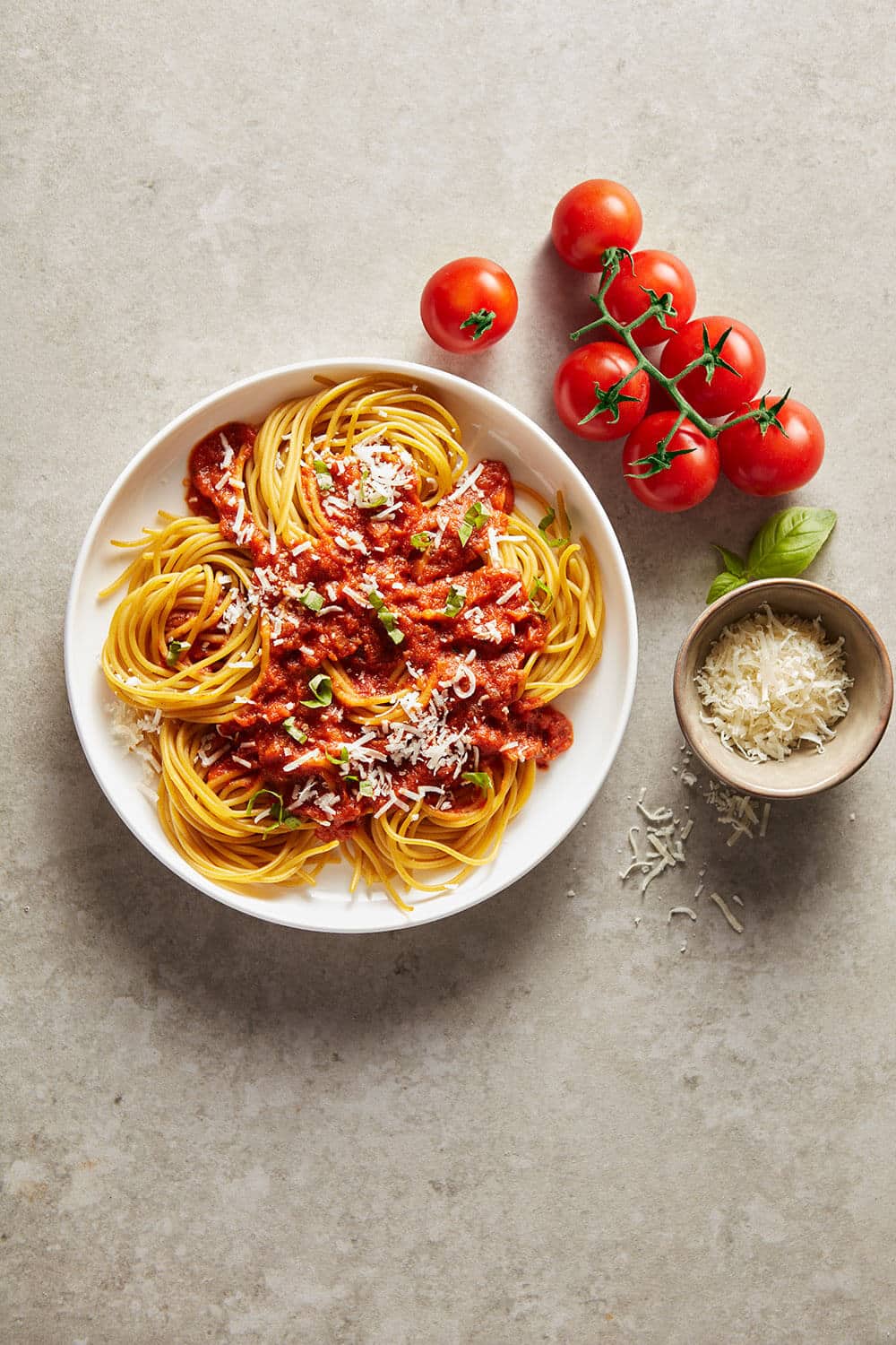Zucchini Spaghetti with Marinara Sauce